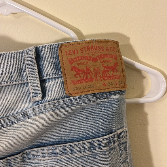 Levi’s Stay Loose W34 L32 Light Wash - Picture 4 of 6